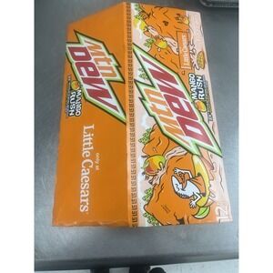 Mountain‎ Dew Mango Rush Empty Carton Little Caesars box only banner wall art